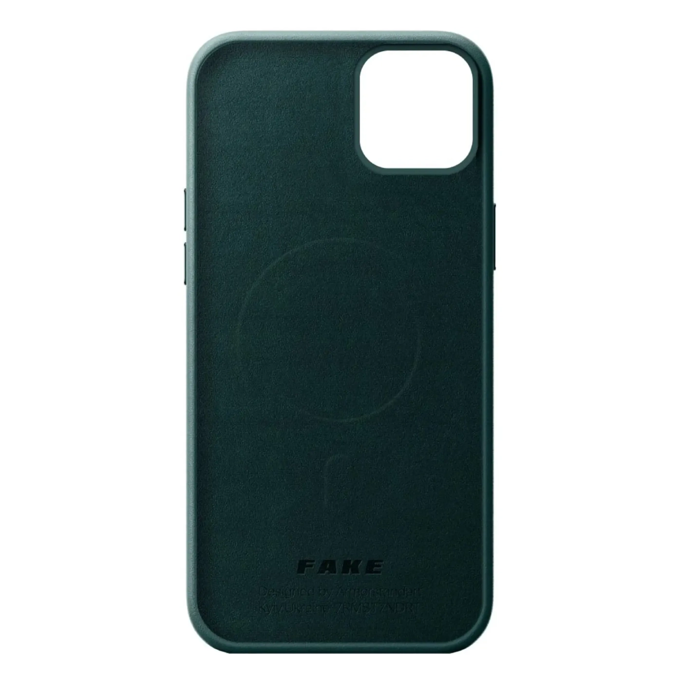 Купить Панель ArmorStandart FAKE Leather Case для Apple iPhone 13 Seqouia Green (ARM61409) - фото 2