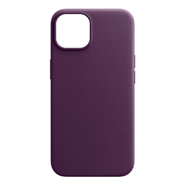 Купить Панель ArmorStandart FAKE Leather Case для Apple iPhone 14 Dark Cherry (ARM64392) - фото 1
