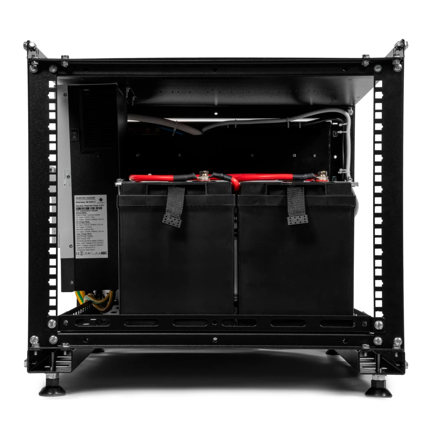 Купити Система зберігання енергії SUMRY SM-2200H-12-4PW5.12K-LFP-RACK 1.8kW 5.12kWh 4BAT LiFePO4 4000 циклів - фото 10
