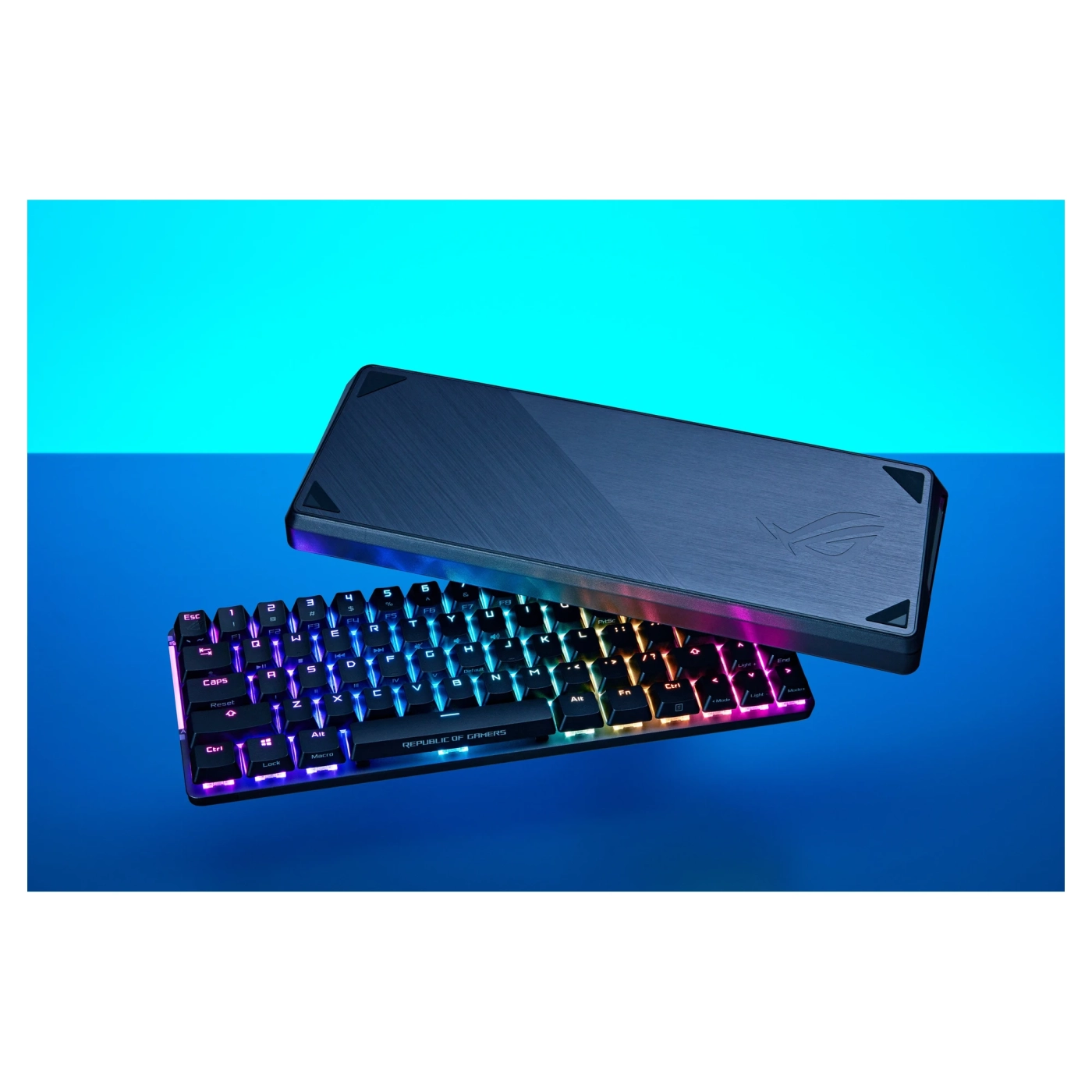 Купити Клавіатура ASUS ROG Falchion Ace NX Red EN PBT Black (90MP0346-BKUA01) - фото 10