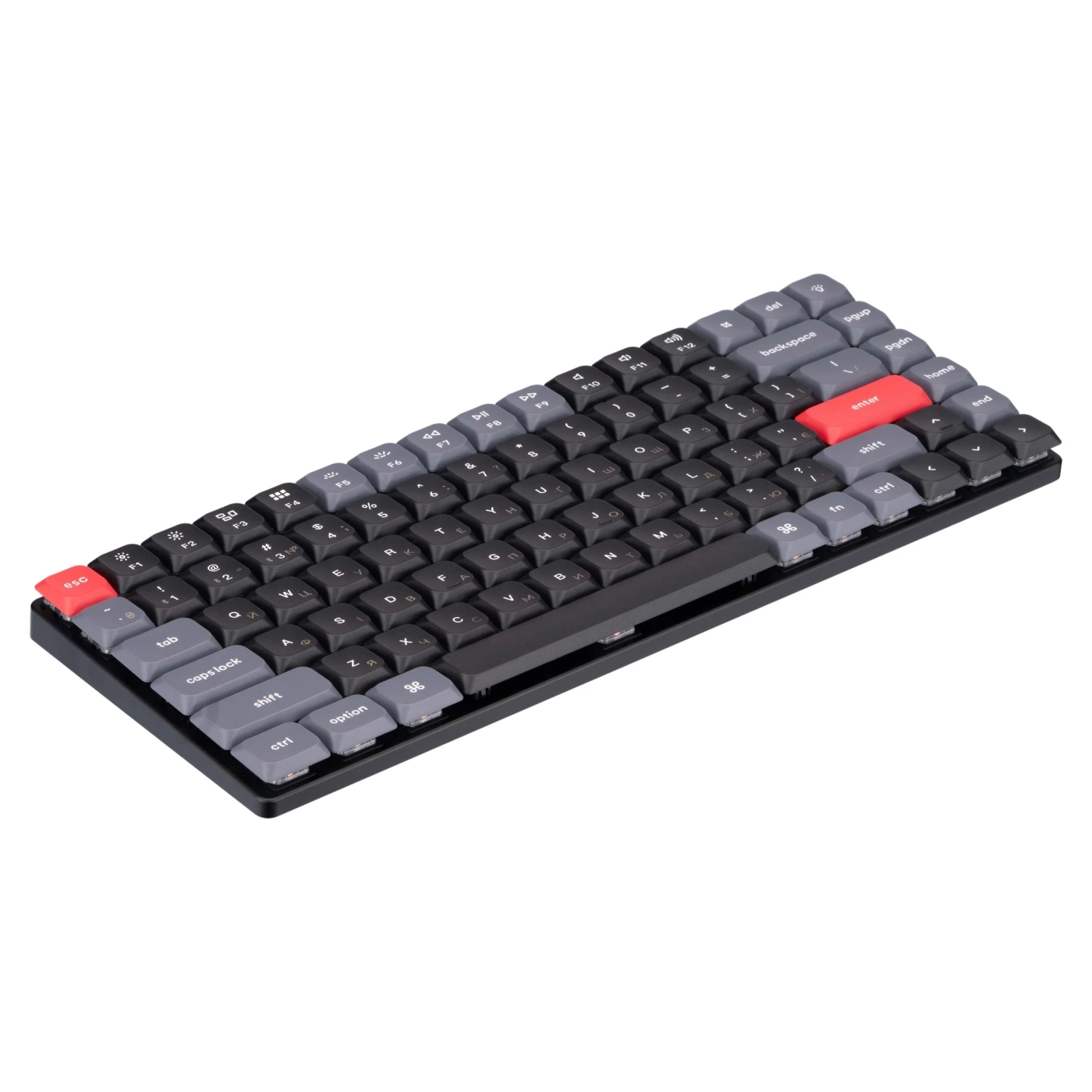 Купити Клавіатура Keychron K3 PRO 84Key Gateron Blue BT/USB-A Hot-swap Low Profile QMK EN/UKR RGB (K3PH2_KEYCHRON) - фото 2