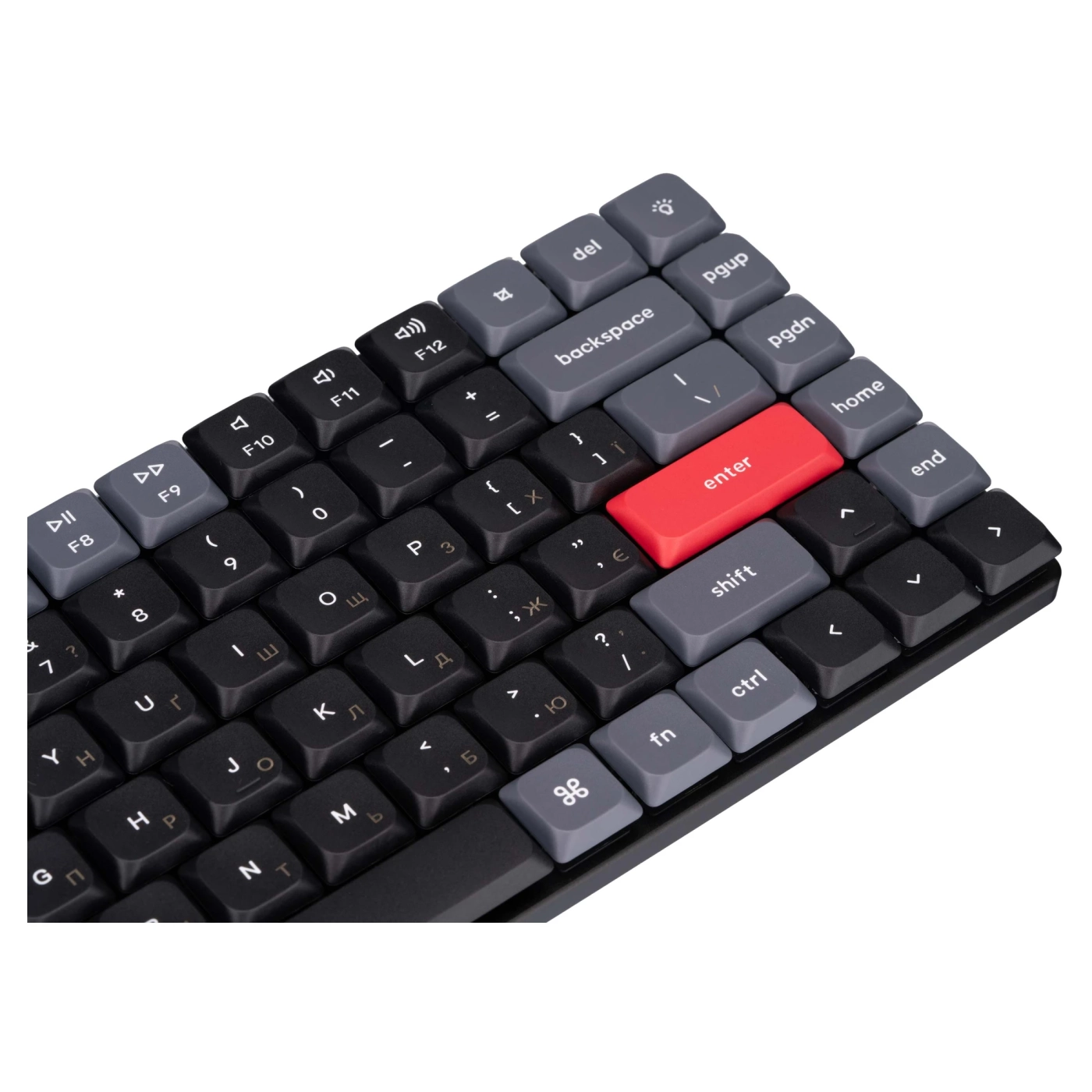 Купити Клавіатура Keychron K3 PRO 84Key Gateron Blue BT/USB-A Hot-swap Low Profile QMK EN/UKR RGB (K3PH2_KEYCHRON) - фото 7