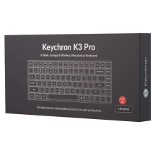 Купити Клавіатура Keychron K3 PRO 84Key Gateron Blue BT/USB-A Hot-swap Low Profile QMK EN/UKR RGB (K3PH2_KEYCHRON) - фото 13