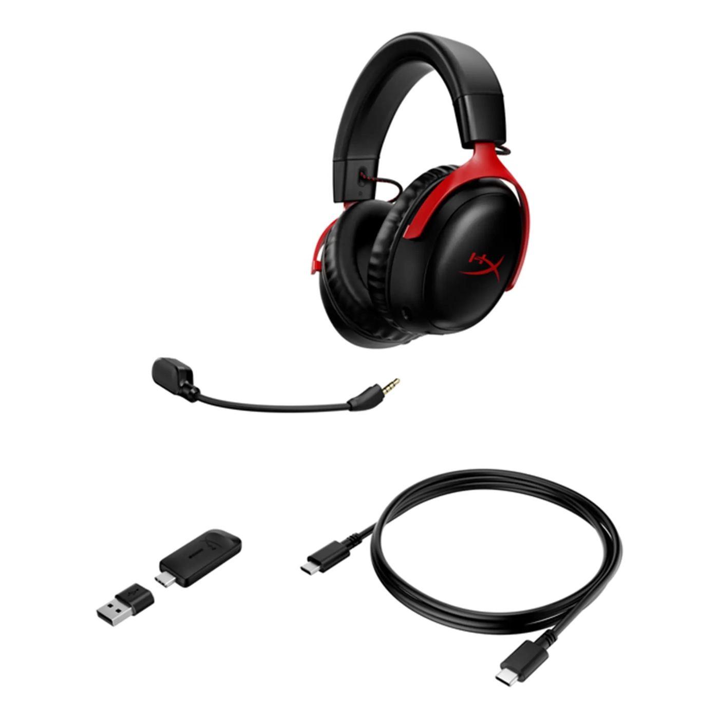 Купить Навушники HyperX Cloud III Wireless Black-Red (77Z46AA) - фото 7