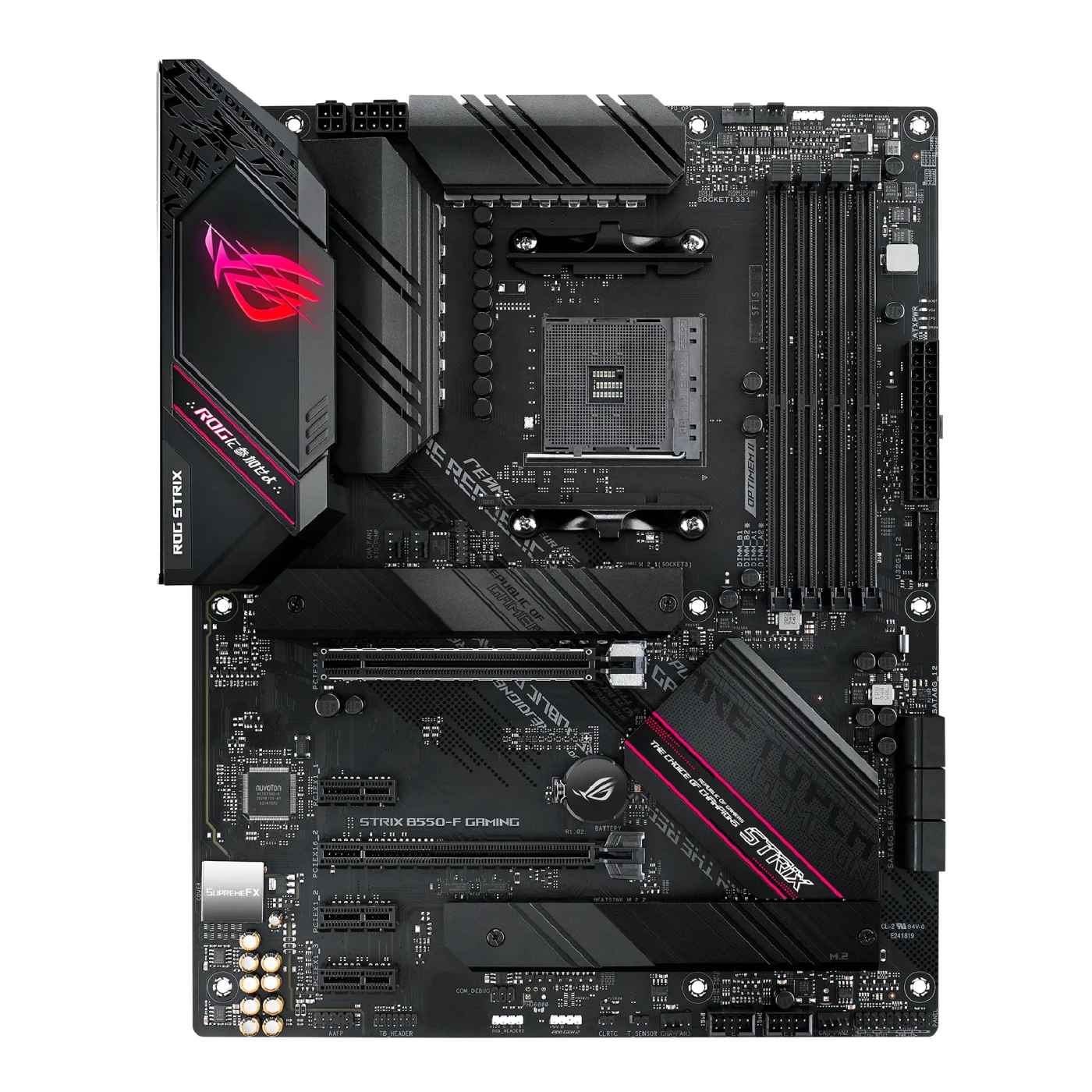 Купити Материнська плата ASUS ROG STRIX B550-F GAMING WIFI II - фото 1