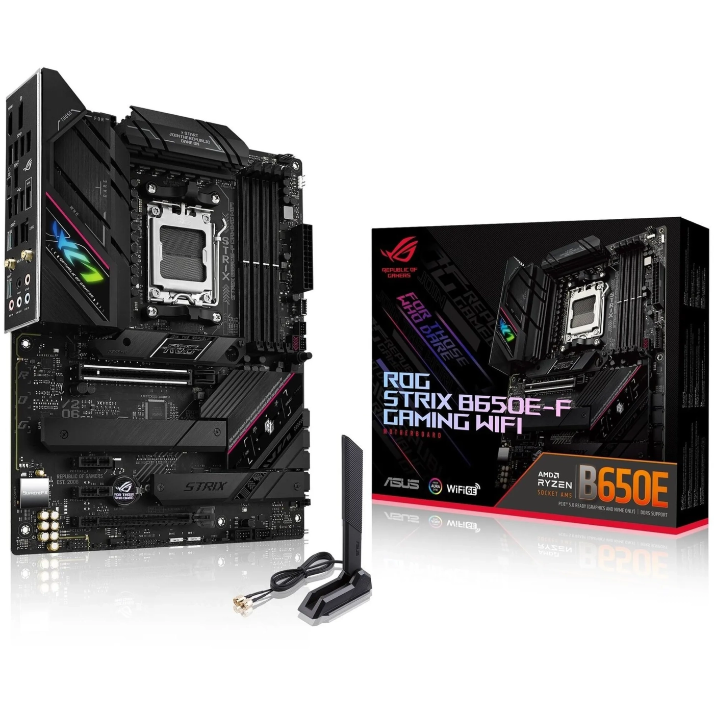 Купити Материнська плата ASUS ROG STRIX B650E-F GAMING WIFI - фото 1