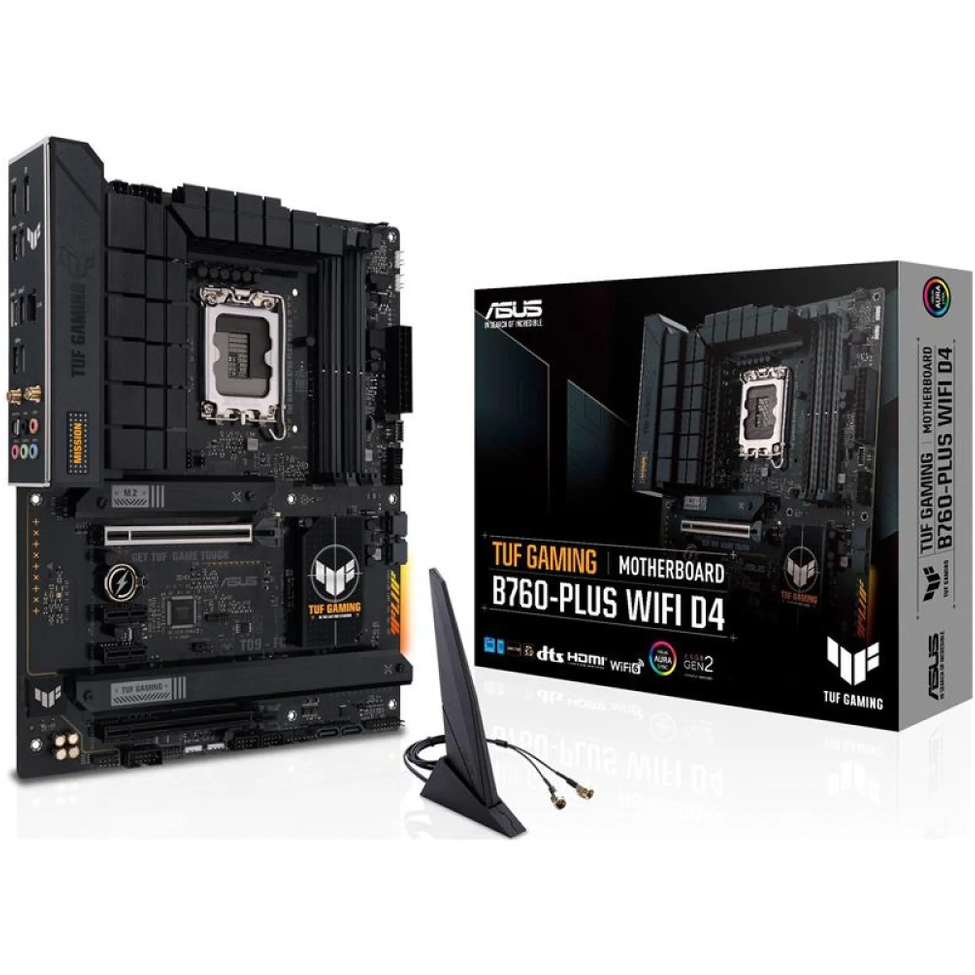 Купить Материнская плата ASUS TUF GAMING B760-PLUS WIFI D4 - фото 1