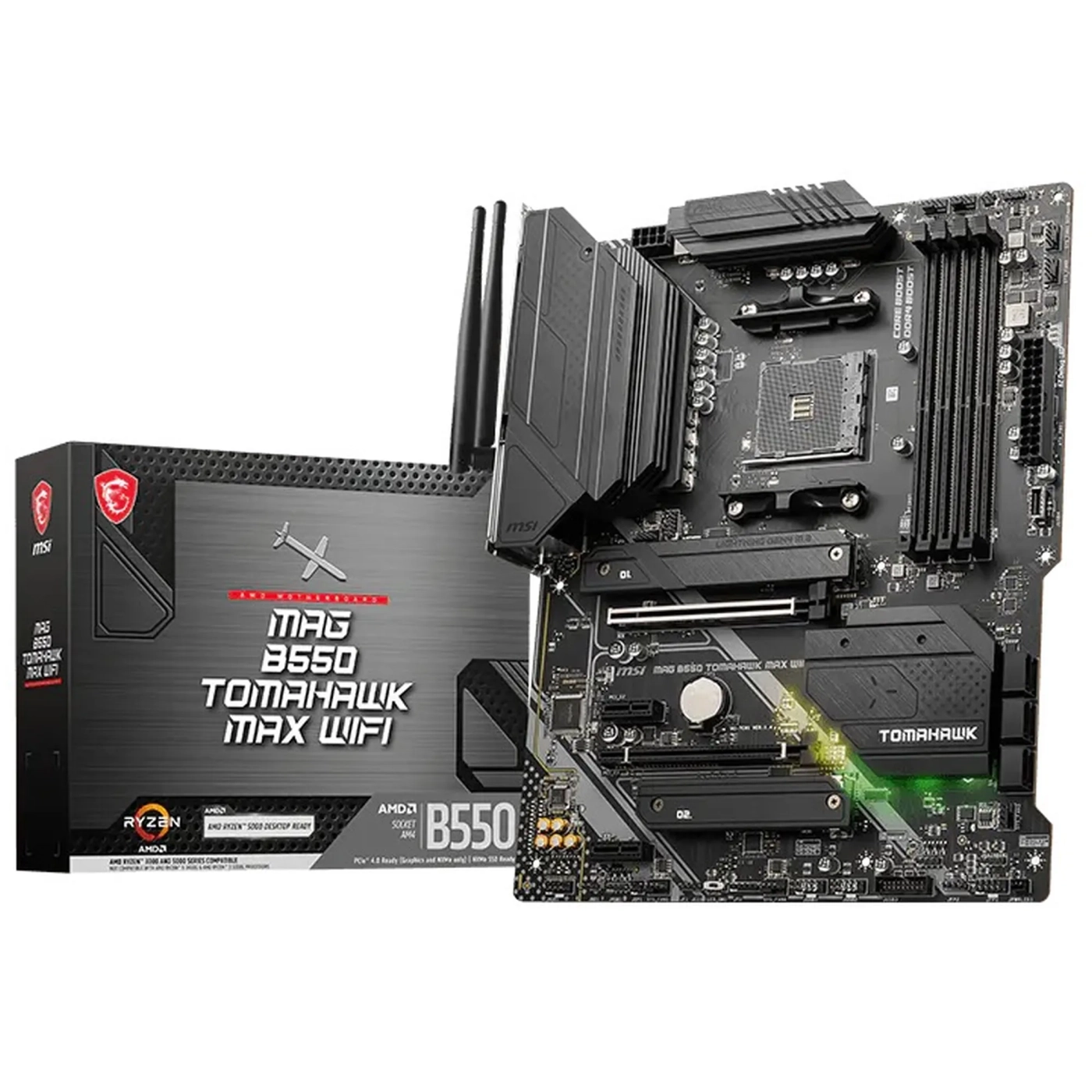 Купить Материнская плата MSI MAG B550 TOMAHAWK MAX WIFI - фото 1