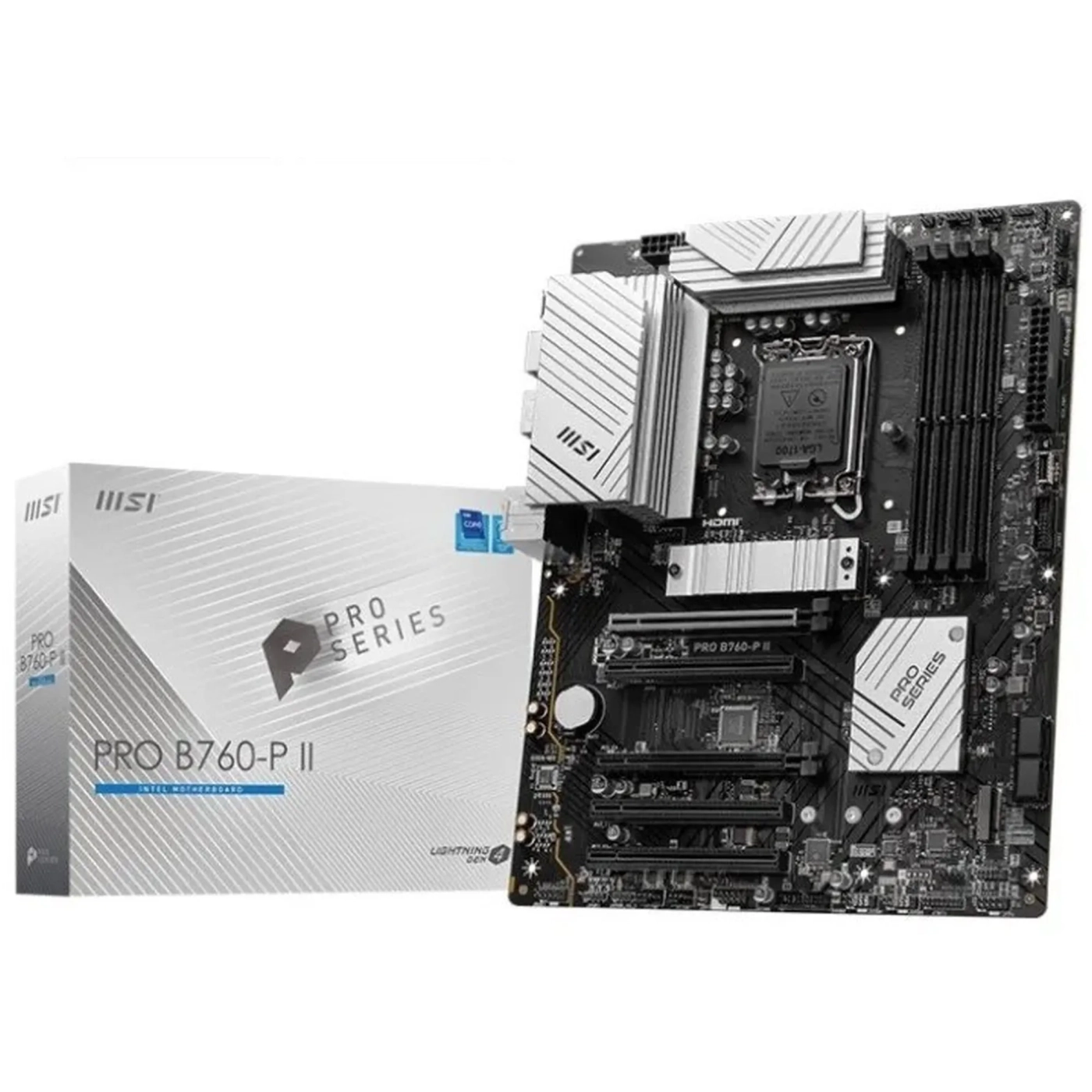 Купити Материнська плата MSI PRO B760-P II - фото 1