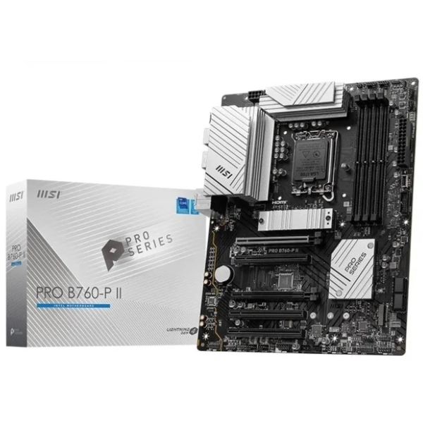 Купити Материнська плата MSI PRO B760-P II - фото 1