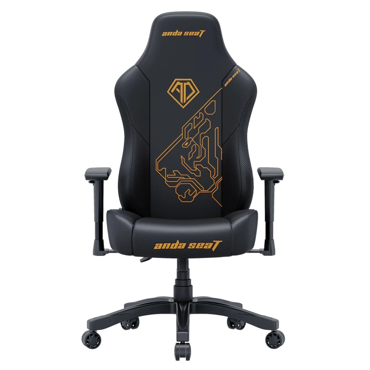 Купити Крісло для геймерів Anda Seat Tiger edition L Black (AD18Y-14-B-PV/C) - фото 1
