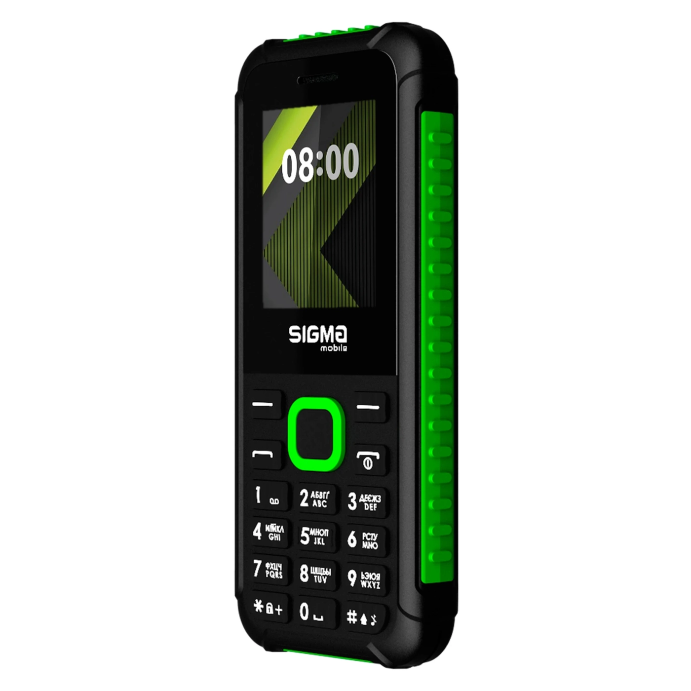 Купити Мобільний телефон Sigma X-style 18 Track Black-Green (4827798854433) - фото 2