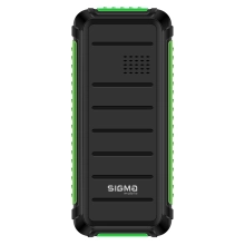 Купити Мобільний телефон Sigma X-style 18 Track Black-Green (4827798854433) - фото 3