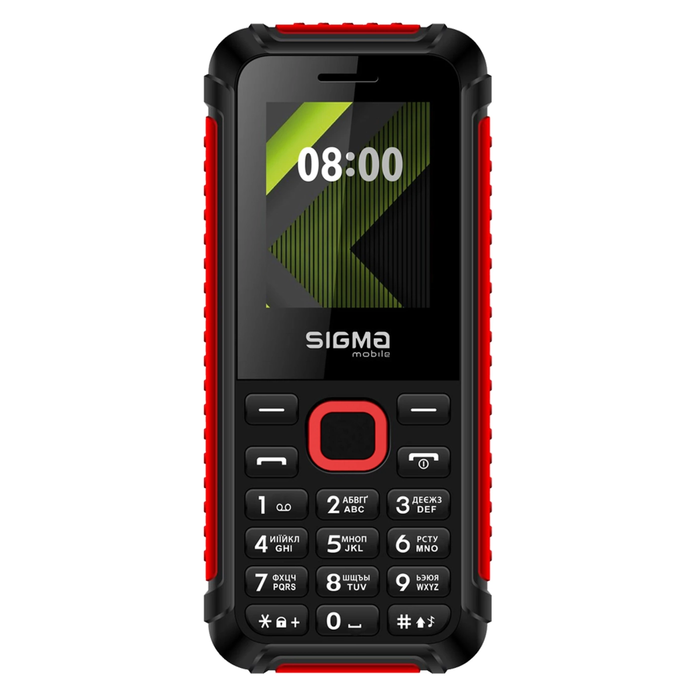 Купить Мобильный телефон Sigma X-style 18 Track Black-Red (4827798854426) - фото 1
