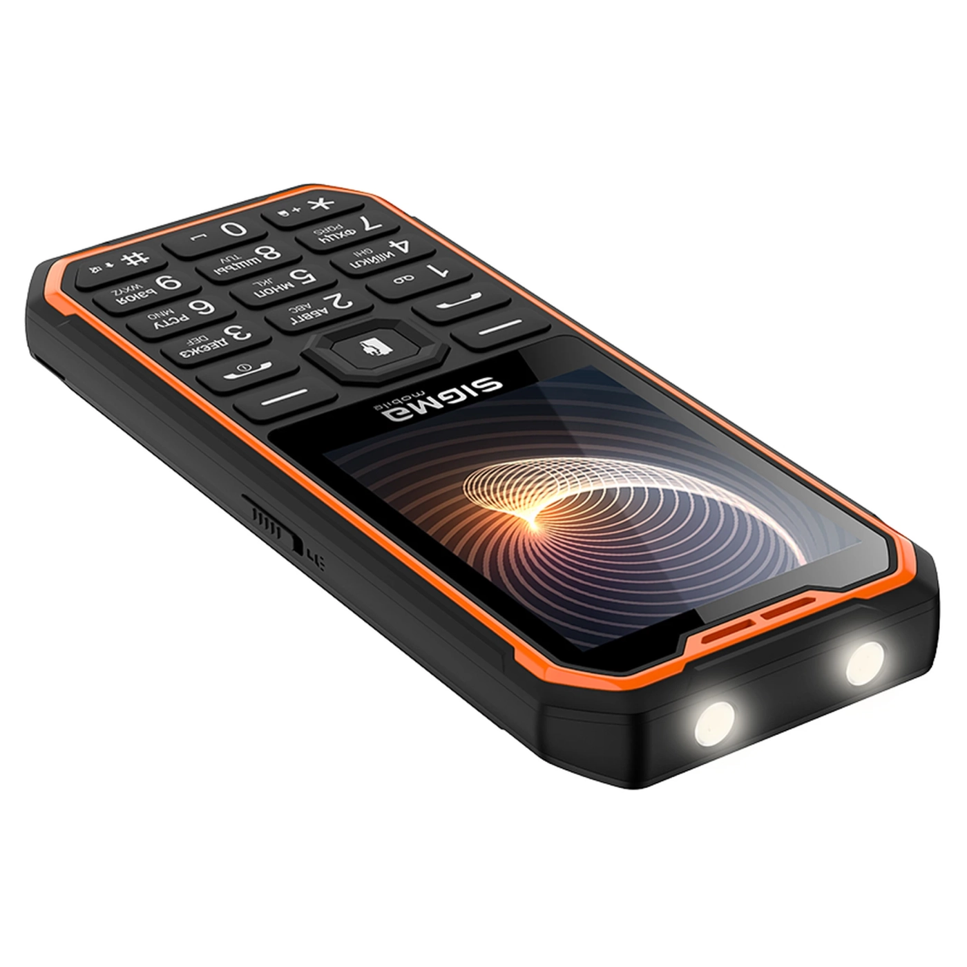 Купить Мобильный телефон Sigma X-style 310 Force Type-C Black Orange (4827798855126) - фото 3