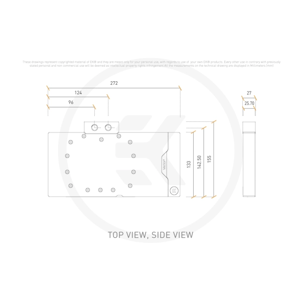 Купити Водоблок EKWB EK-Quantum Vector² Master RTX 4080 DRGB - Nickel + Plexi (3831109902868) - фото 5