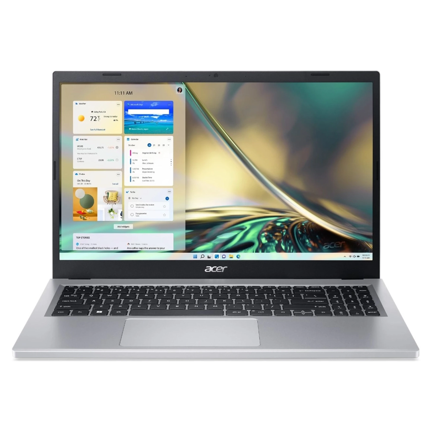 Купити Ноутбук Acer Aspire 3 A315-24P Silver (NX.KDEEU.005) - фото 1