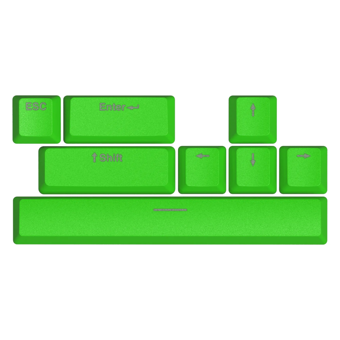 Купить Комплект кейкапов HATOR Green Lime PBT keycaps (HTS-710) - фото 1
