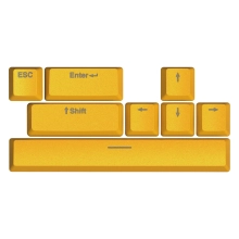 Купити Комплект кейкапів HATOR Sunny Yellow PBT keycaps (HTS-715) - фото 1