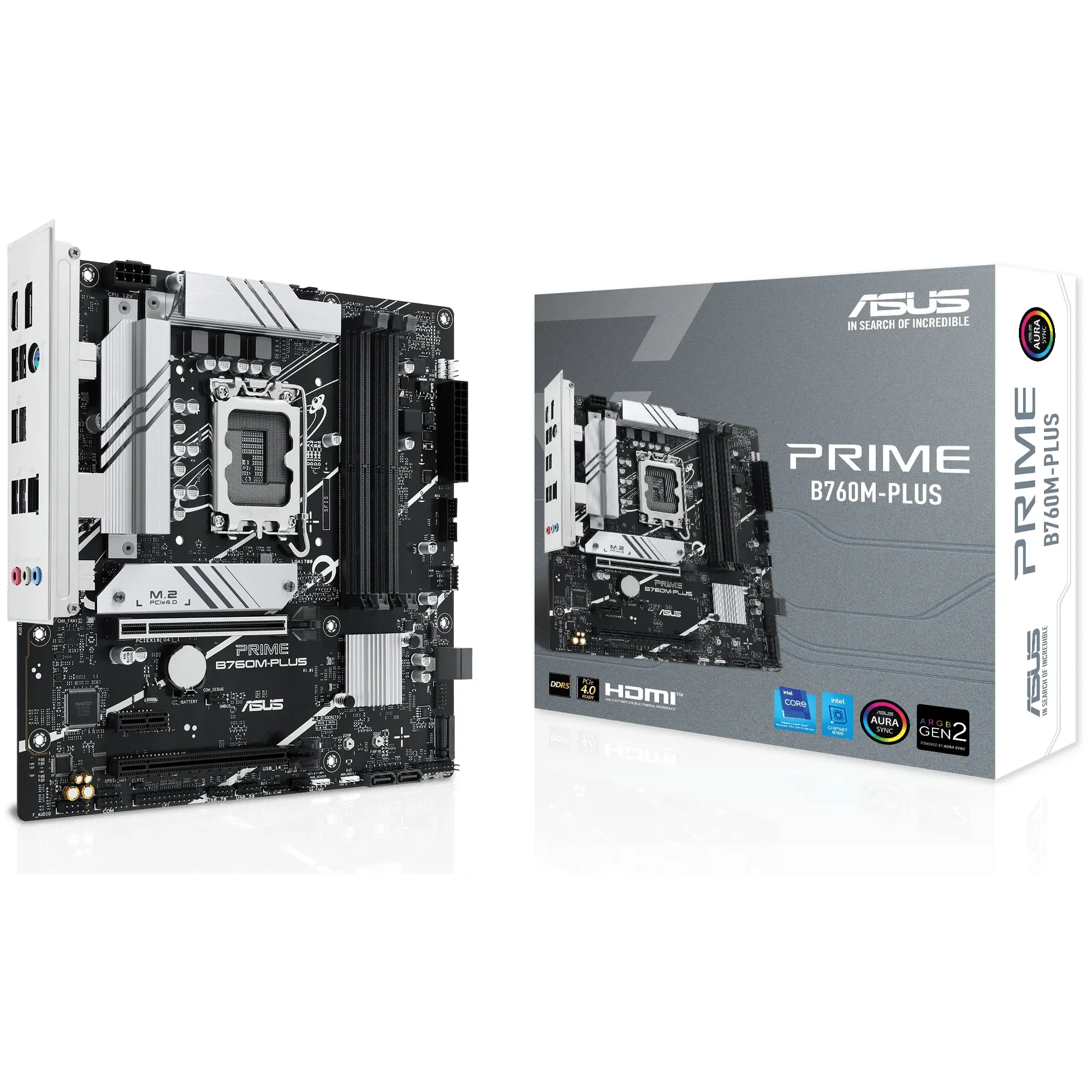 Купити Материнська плата ASUS PRIME B760M-PLUS - фото 1