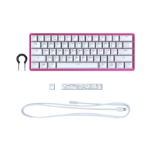 Купить Клавиатура HyperX Alloy Origins 60 HX Red USB Pink (572Y6AA) - фото 5