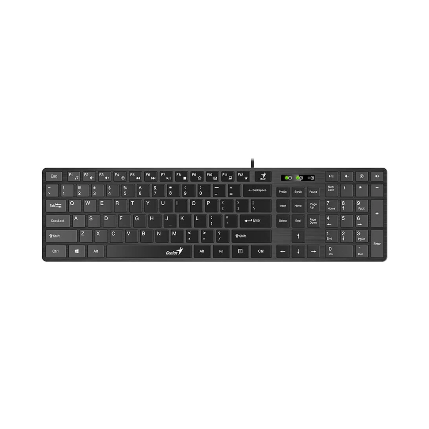 Купити Клавіатура Genius SlimStar-126 Black (31310017407) - фото 1