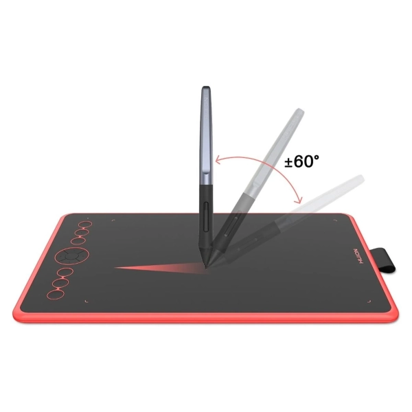 Купити Графічний планшет Huion Inspiroy Ink H320M Coral Red - фото 6