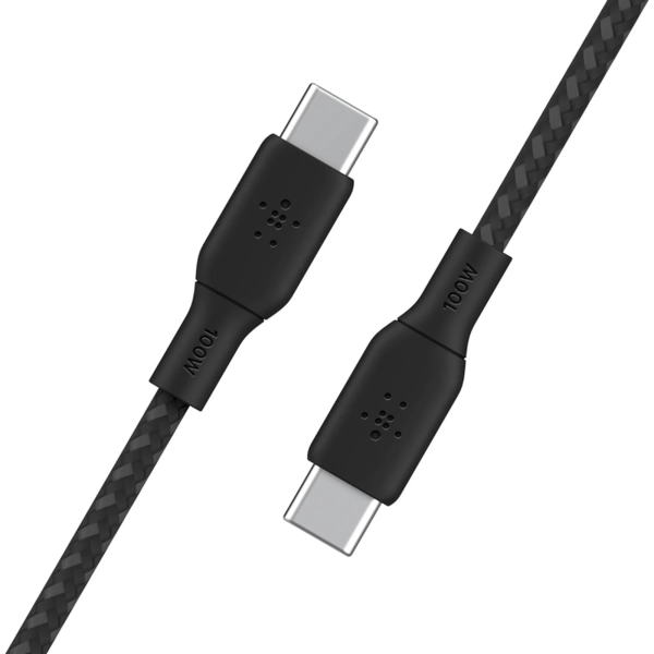 Купити Кабель Belkin BoostCharge USB-C 100W 3m black (CAB014BT3MBK) - фото 5