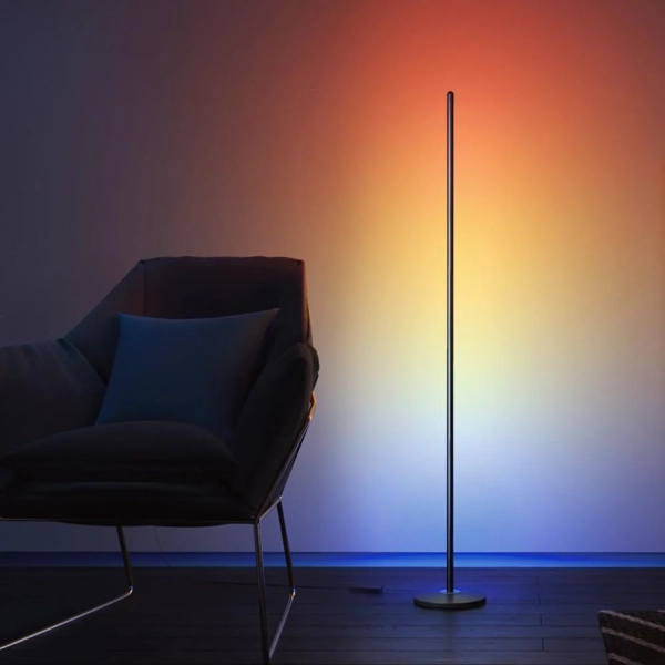Купити Торшер Govee H6076 RGBICW Smart Corner Floor Lamp (H6076312) - фото 3