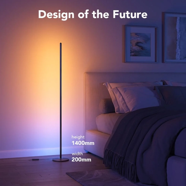 Купить Торшер Govee H6076 RGBICW Smart Corner Floor Lamp (H6076312) - фото 7