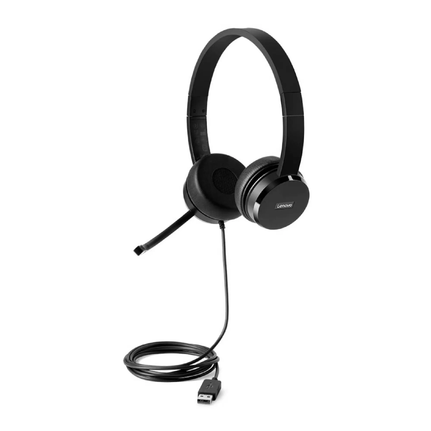 Купить Наушники Lenovo 100 Stereo USB Black (4XD0X88524) - фото 3