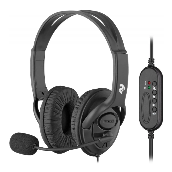 Купити Навушники 2E CH13 Over-Ear USB Black (2E-CH13SU) - фото 1