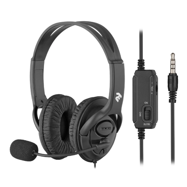 Купить Наушники 2E CH13 Over-Ear Black (2E-CH13SJ) - фото 1
