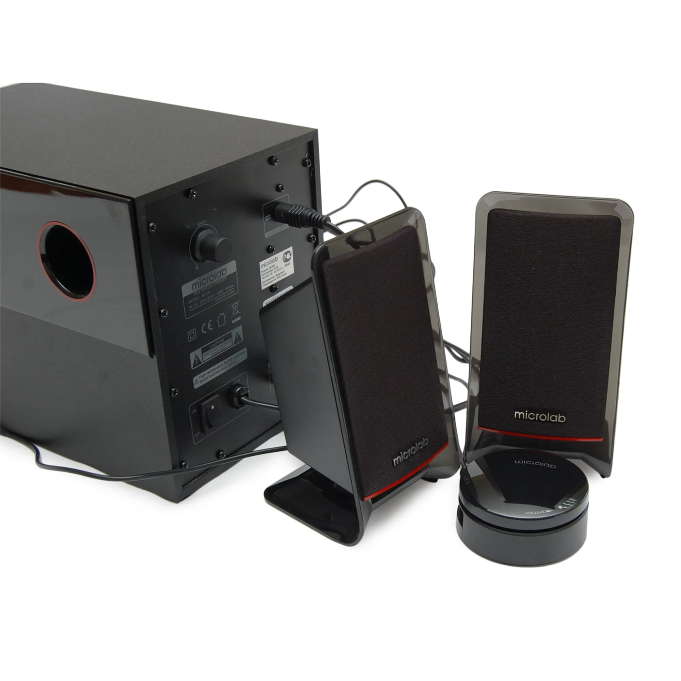 Купити Акустична система Microlab M-200 2.1 40W Black - фото 3