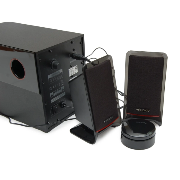 Купити Акустична система Microlab M-200 2.1 40W Black - фото 3