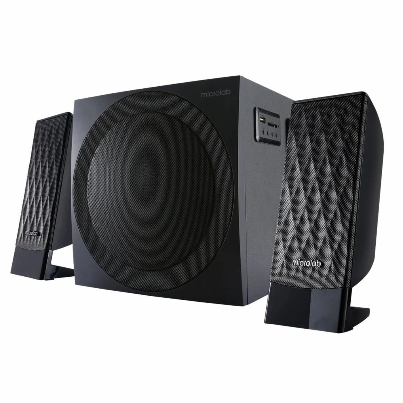 Купить Акустическая система Microlab M-300 2.1 40W Black - фото 1