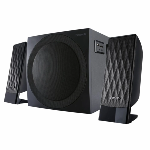 Купить Акустическая система Microlab M-300 2.1 40W Black - фото 1