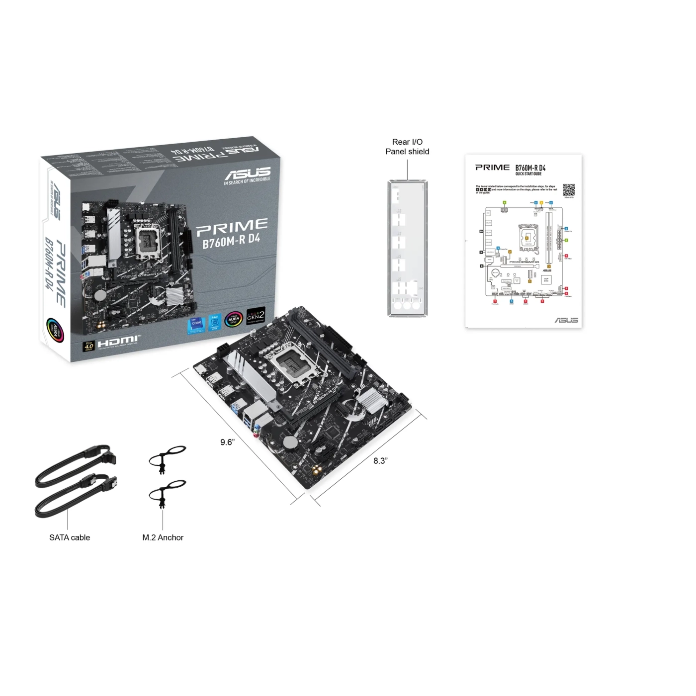 Купить Материнская плата ASUS PRIME B760M-R D4 - фото 8