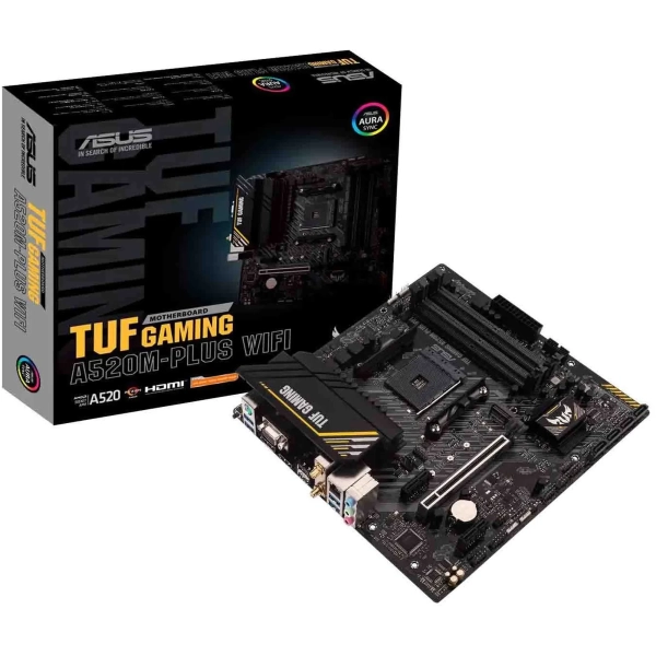 Купити Материнська плата ASUS TUF GAMING A520M-PLUS WIFI - фото 1