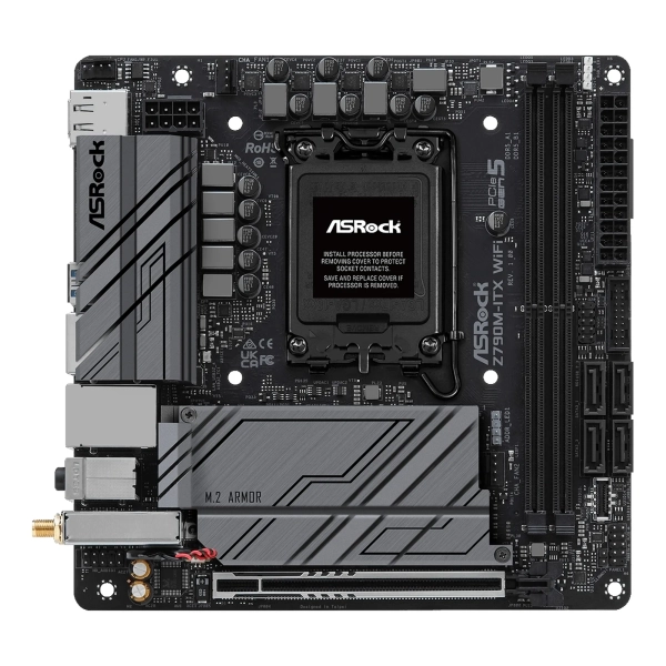 Купить Материнская плата ASRock Z790M-ITX WiFi - фото 2