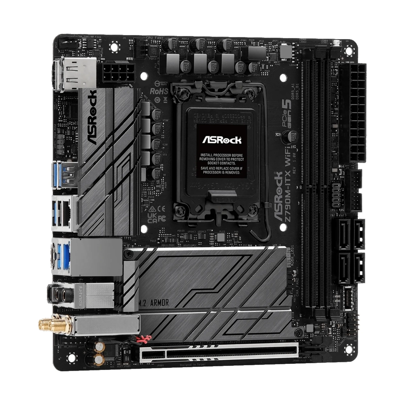 Купить Материнская плата ASRock Z790M-ITX WiFi - фото 4