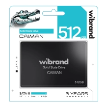 Купить SSD диск Wibrand Caiman 512GB 2.5" (WI2.5SSD/CA512GBST) - фото 1