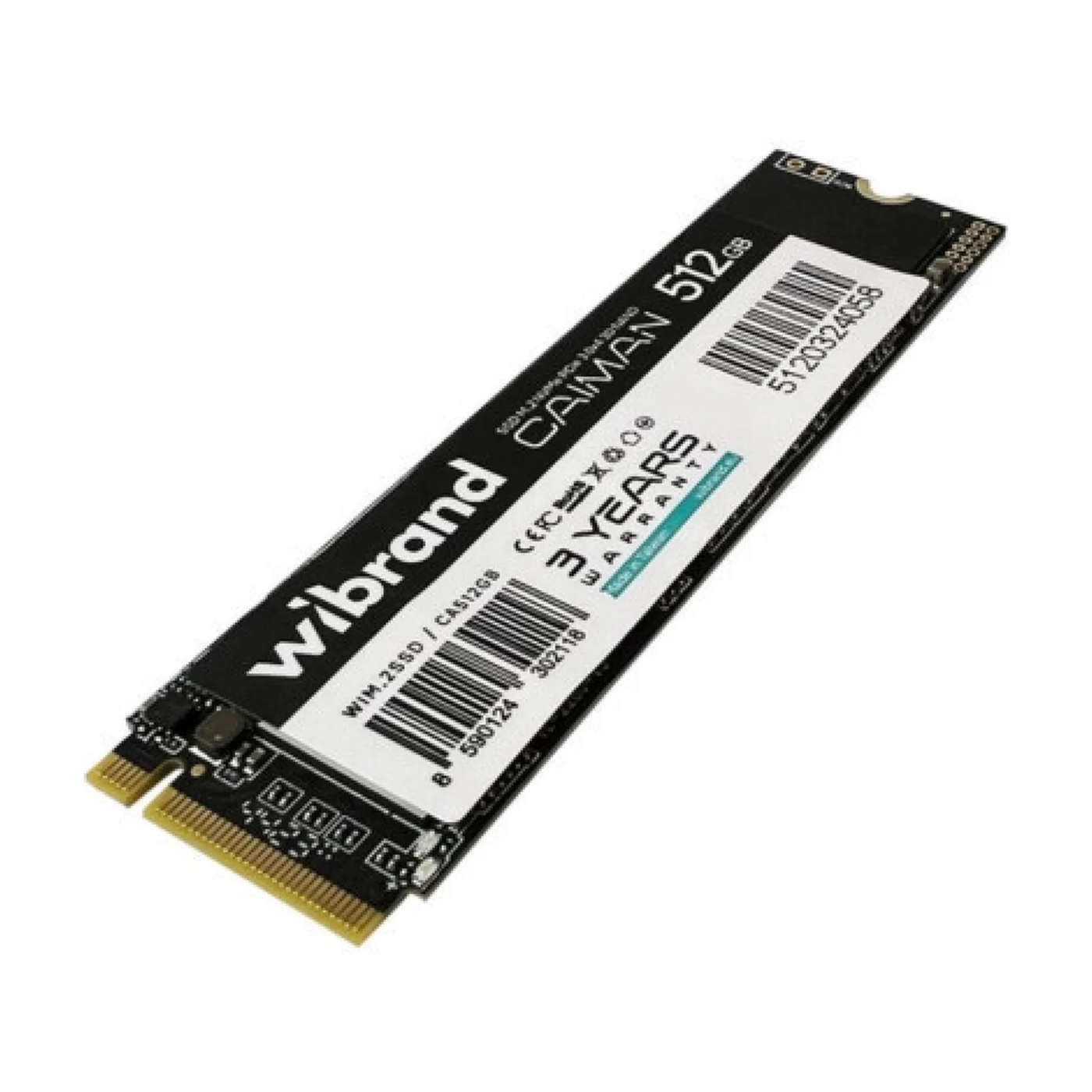 Купить SSD диск Wibrand Caiman 512GB M.2 bulk (WIM.2SSD/CA512GB) - фото 2