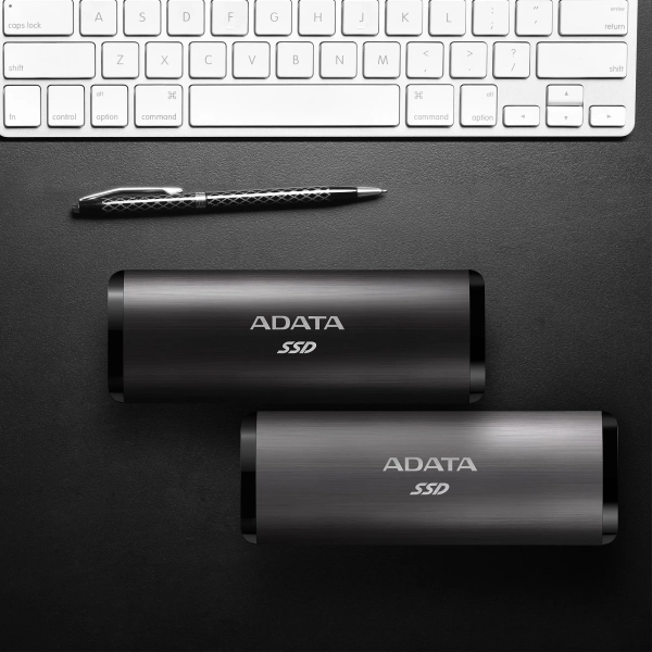Купить SSD диск ADATA SE760 256GB USB-C Titanium Gray (ASE760-256GU32G2-CTI) - фото 8