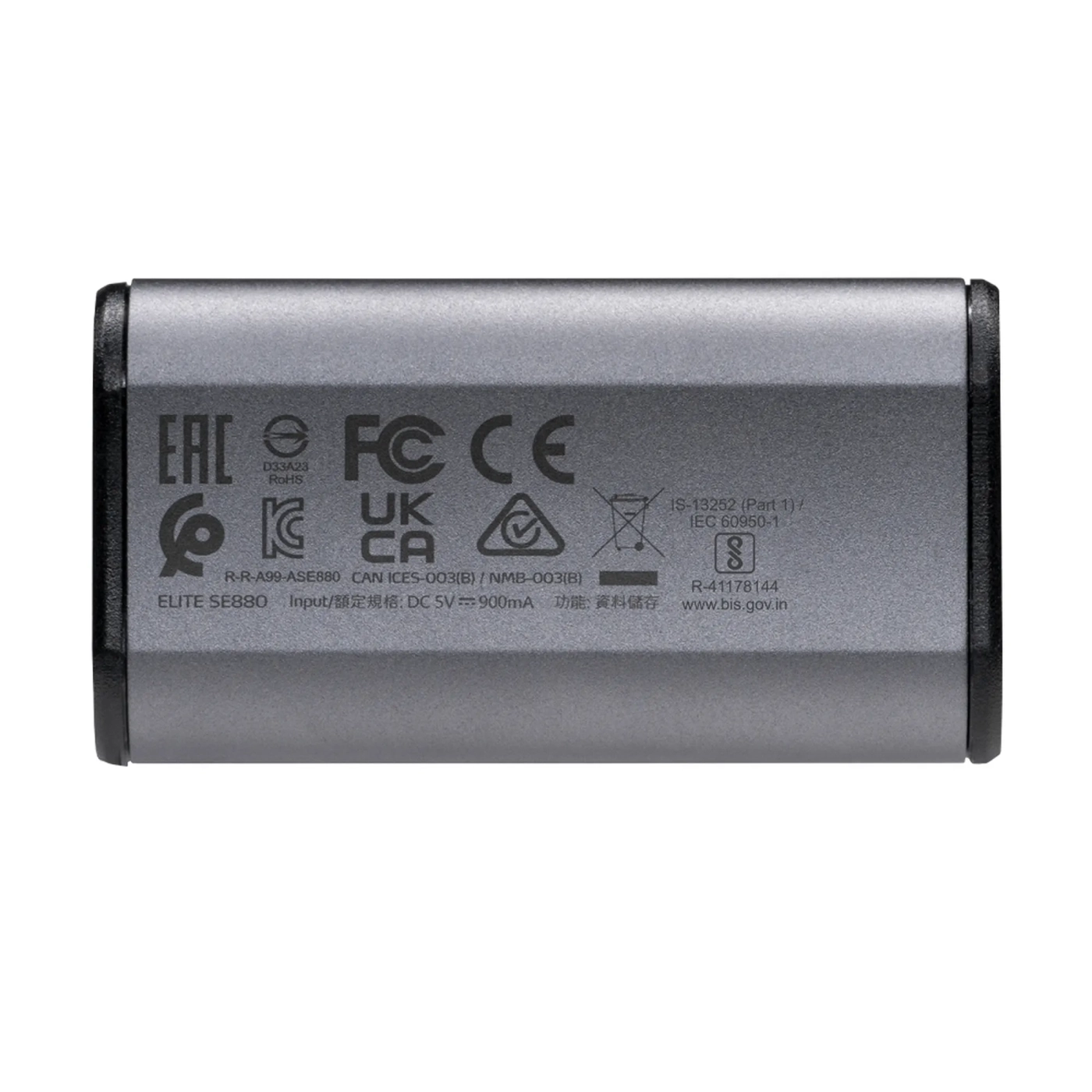 Купити SSD диск ADATA SE880 2TB USB-C Titanium Gray (AELI-SE880-2TCGY) - фото 2