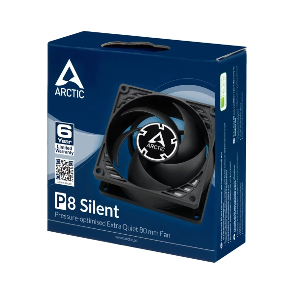 Купити Вентилятор Arctic P8 Silent 5-Pack (ACFAN00301A) - фото 5