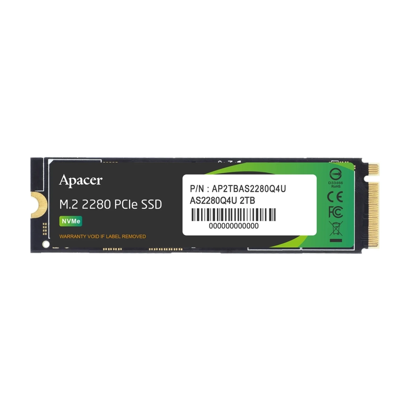 Купити SSD диск Apacer AS2280Q4U 2TB M.2 (AP2TBAS2280Q4U-1) - фото 2