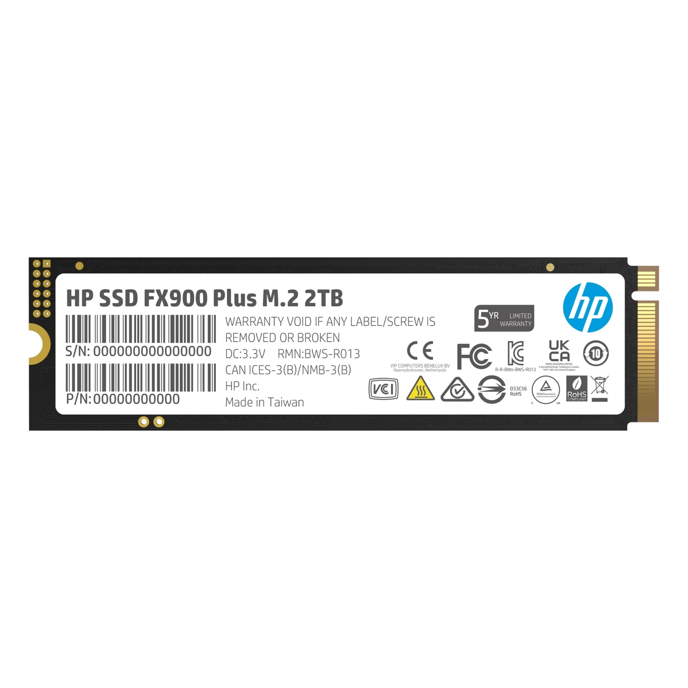 Купити SSD диск HP FX900 Plus 2TB M.2 (7F618AA) - фото 1