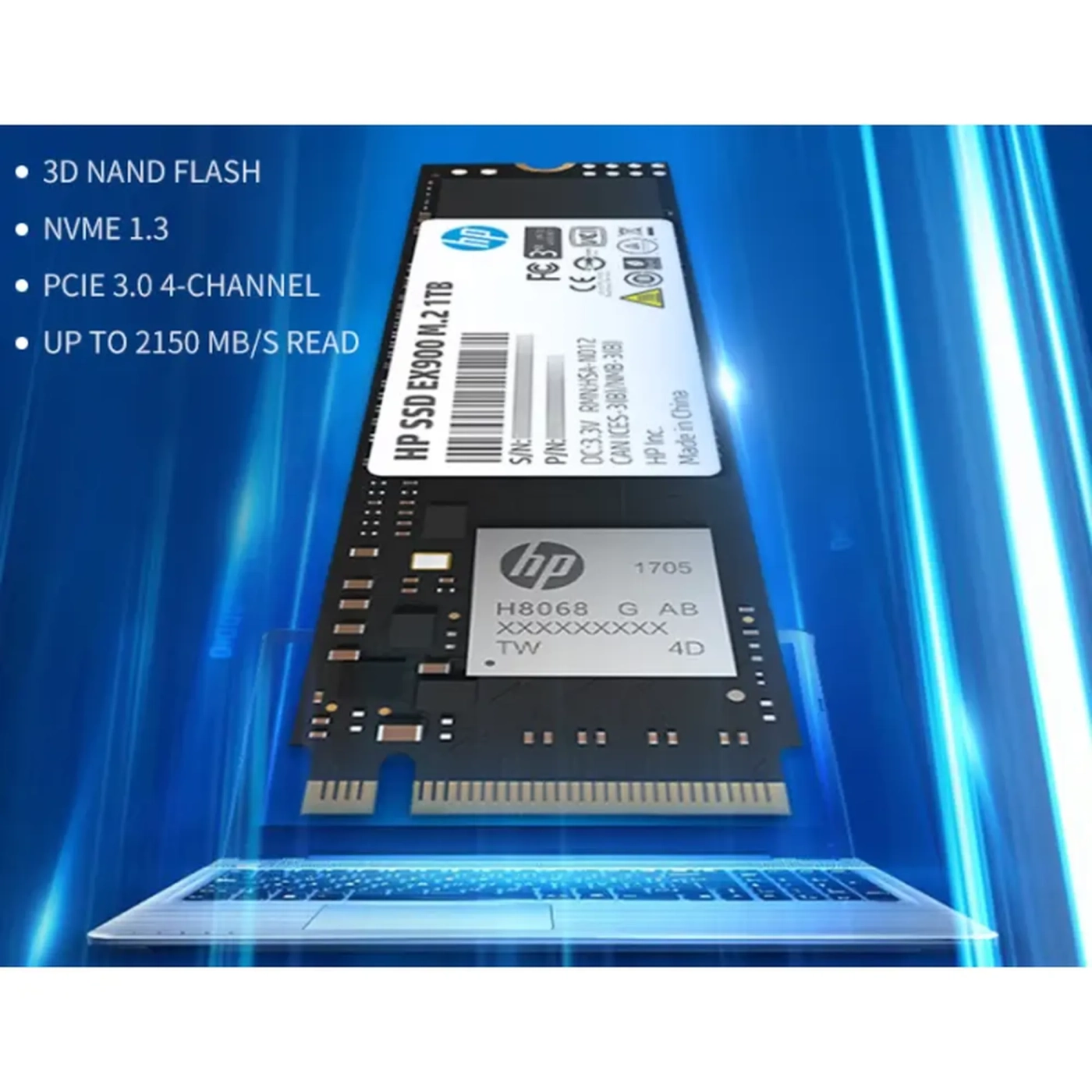 Купить SSD диск HP EX900 1TB M.2 (5XM46AA) - фото 4