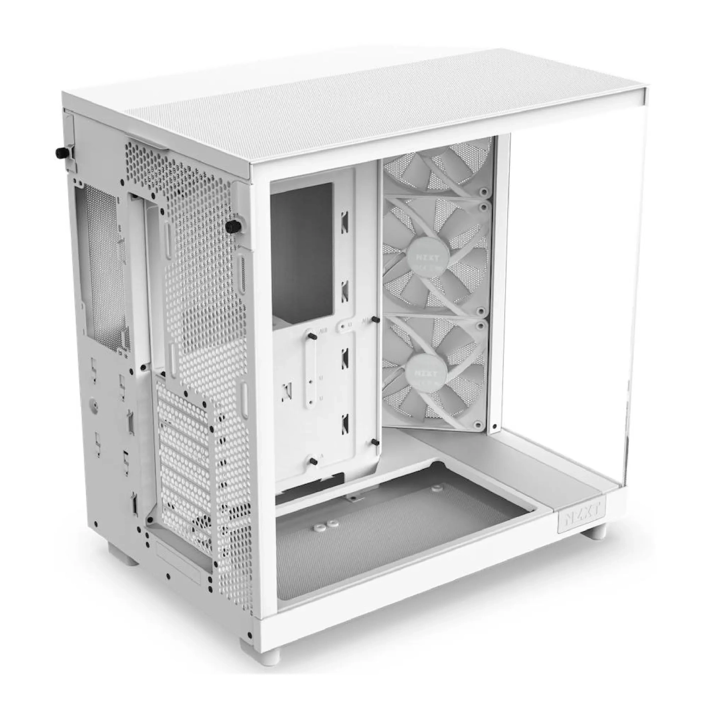 Купити Корпус NZXT H6 Flow RGB White (CC-H61FW-R1) - фото 4